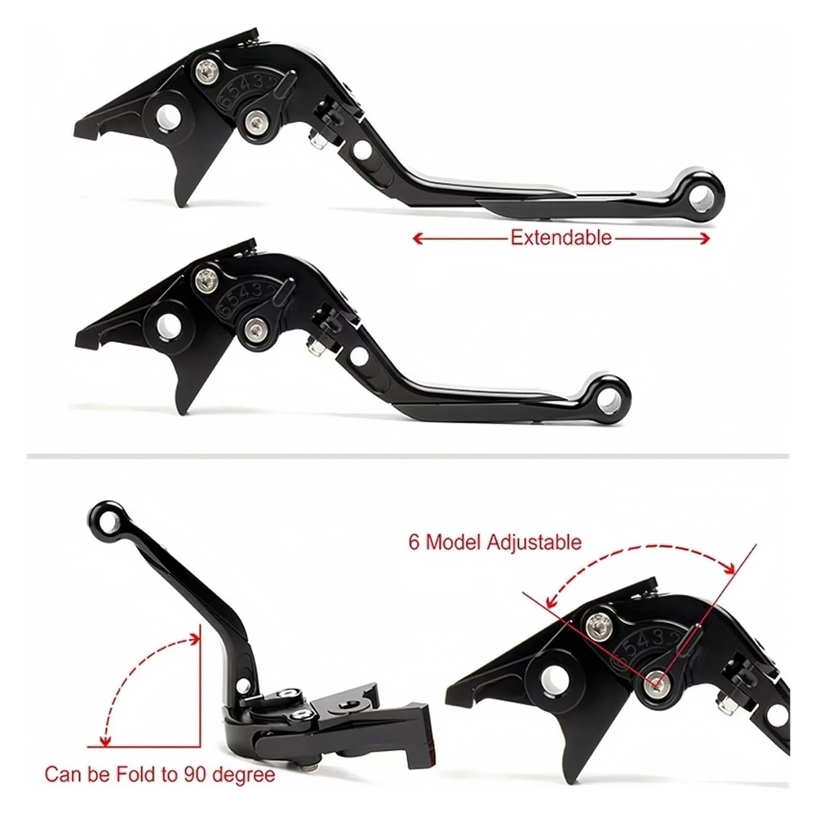 Per Aprilia SR GT 125 GT125 2021-2023 Accessori per Moto CNC Leve Freno Frizione Pieghevoli Ed Estensibili Maniglia Regolabile
