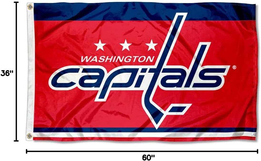 Washington Capitals Flag 3x5 Banner - Image 9