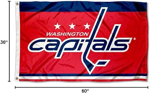 Miniatura 4 de WinCraft Bandera de Washington Capitals 3x5