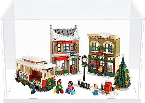 Vista 183 de Choowin Vitrina de acrílico para Lego Infinity Gauntlet 76191 para Lego Gauntlet 76223 para Lego Display Estuches de acrílico transparente grueso