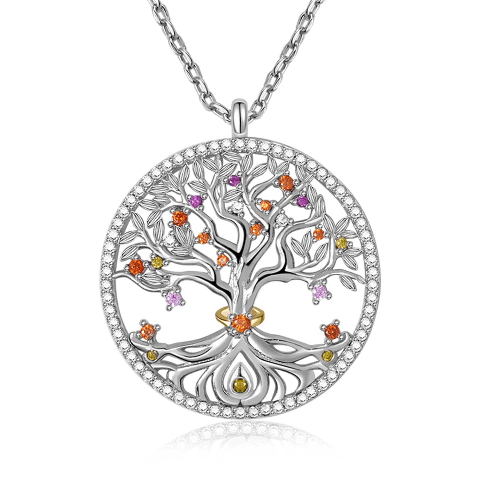 Charm Argento 925 Compatibili Pandora Pendente Albero Della Vita