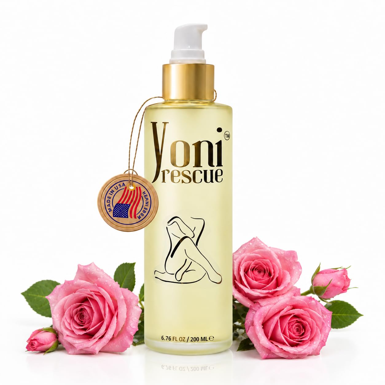 Yoni Rescue Yoni Oil for Women | USA Made | 6.76 oz