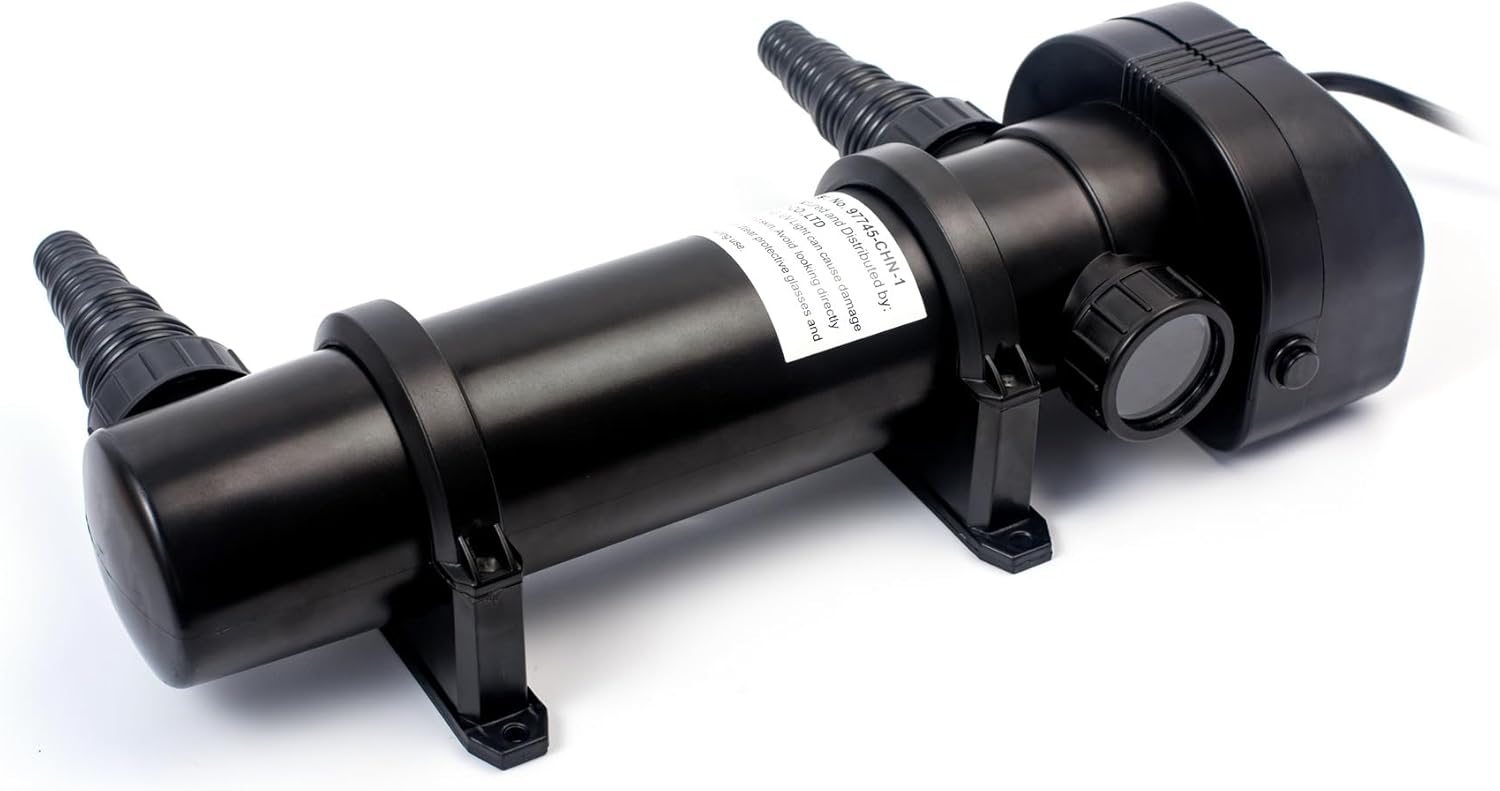CNZ NPU-18 18w Clarifier for Pond and Aquarium, Up to 4,000 Gallons