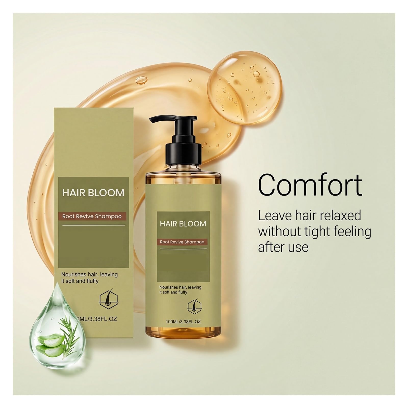 Shampoo elegantemente profumato | Nutre la superficie del capello ed emana una delicata fragranza(3pcs)
