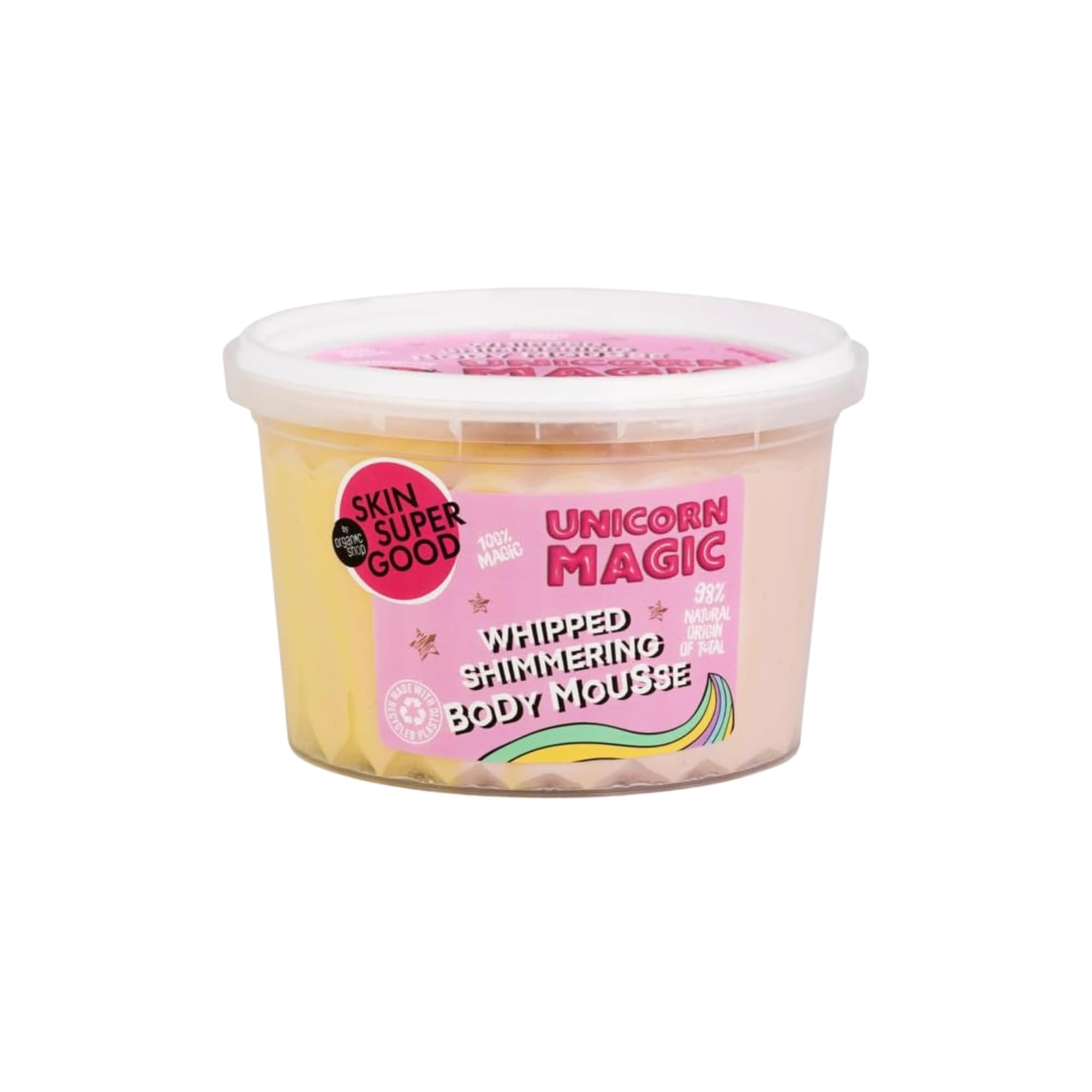Organic Shop Body Mousse Unicorn Magic Whipped Shimmering, 250 ml