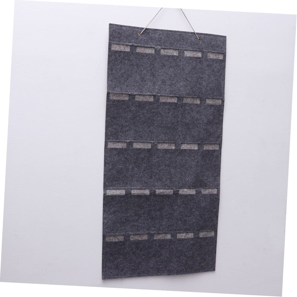 IMIKEYA 3 Stk Hängetasche zur Aufbewahrung von Sonnenbrillen wall mounted organizer sonnenbrille organizer Sonnenbrillen-er aus Filz Tasche zum Aufhängen von Grey
