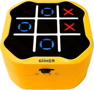 ギーカー(GiiKER) AI搭載”消える”〇✕ゲームBOLT 【日本正規代理店】ポータブル パズル ゲーム 知育 脳トレ 三目並べ 機械学習 フラッシュ記憶 (日本語説明書付き)