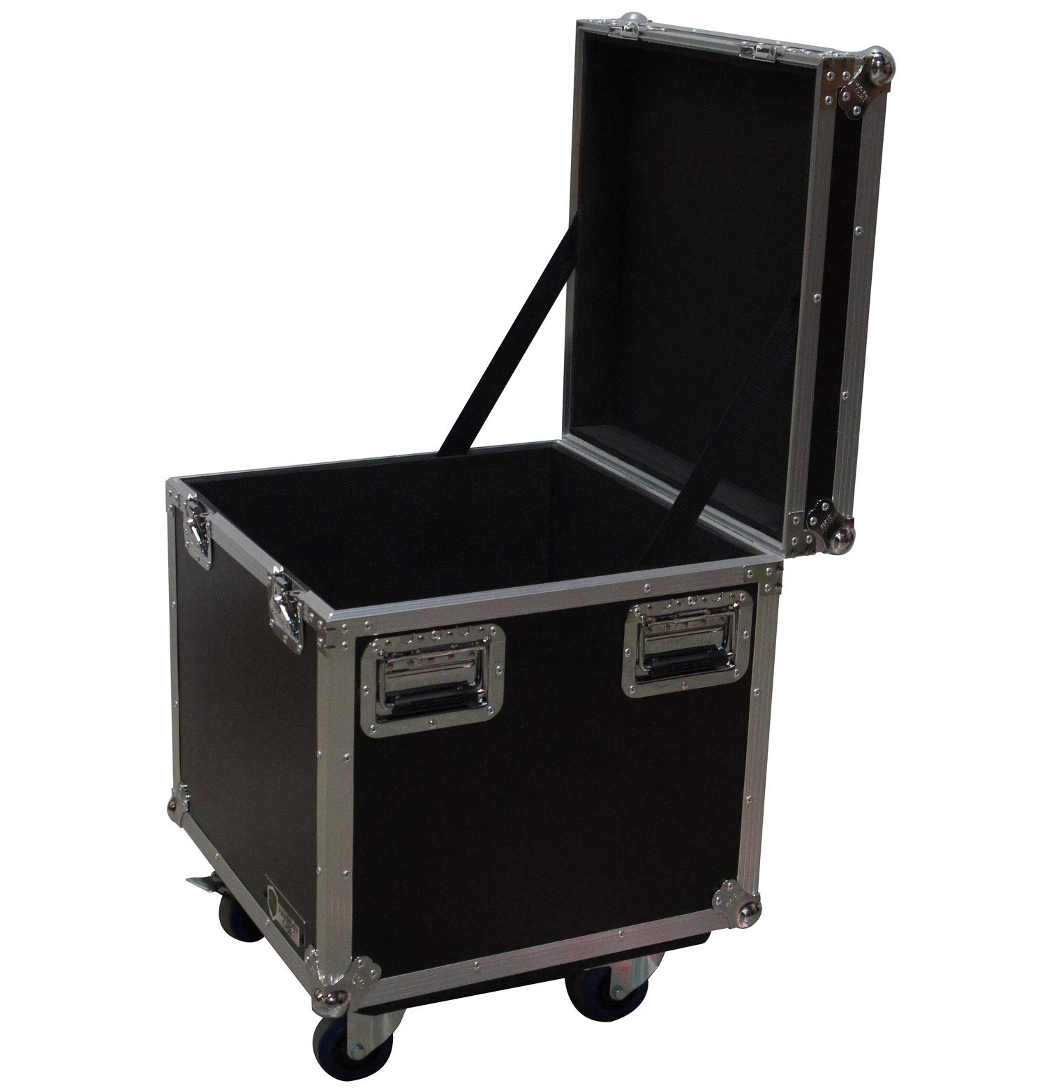 Harmony Audio HCUT2222W Pro Audio Touring 22 x 22 x 22 Utility Road Trunk Case Wheels