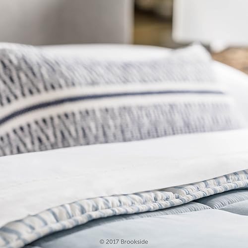 Miniatura 3 de Brookside Tencel - Juego de sábanas de tacto lujoso, para piel sensible, tejido satinado, ecológico, matrimonial, color blanco