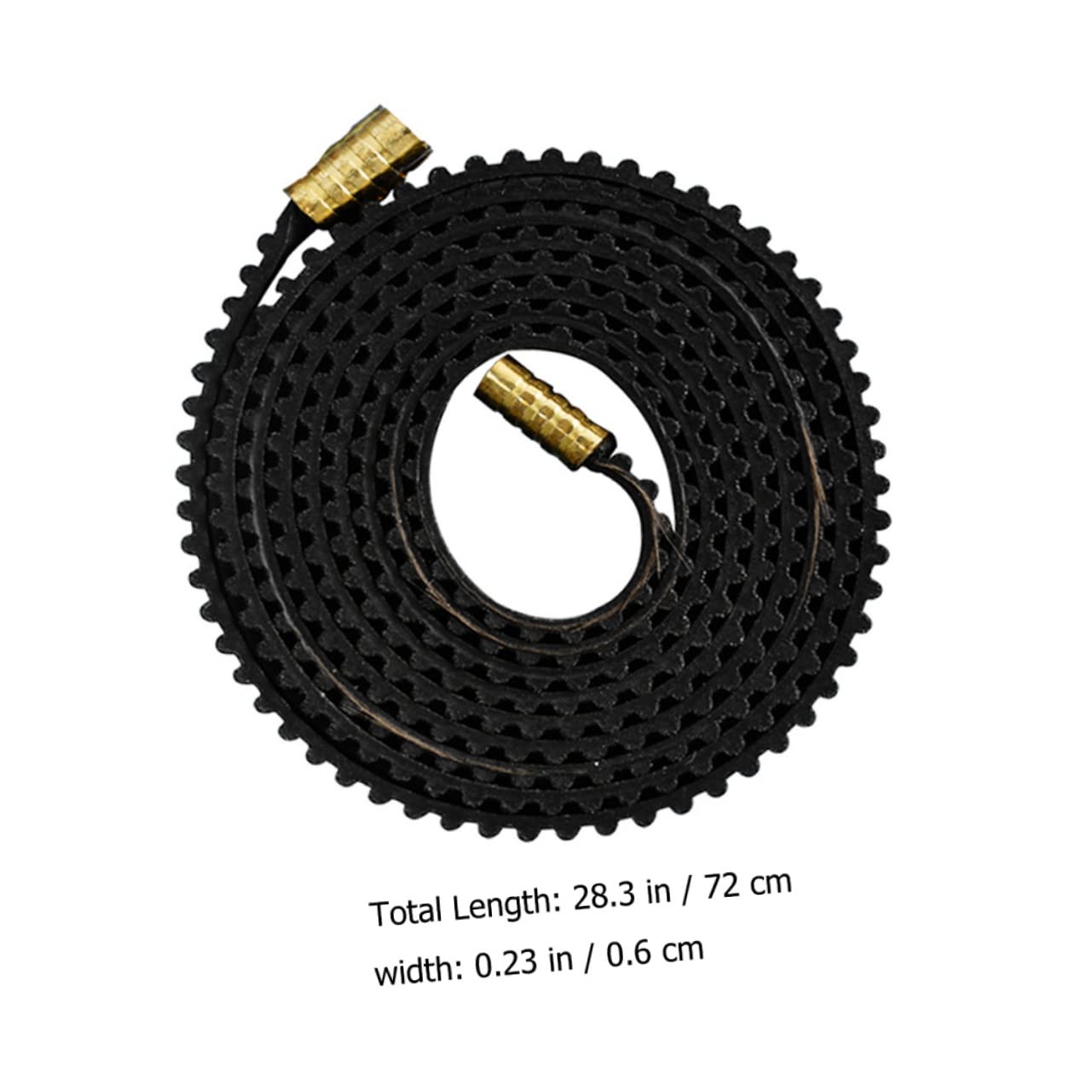 Zerodeko 1set Timing Belts for Printers Non Slip Rubber