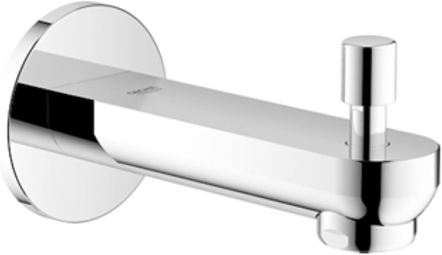 Grohe 13273000 Eurosmart Cosmopolitan Diverter Tub Spout, Starlight Chrome