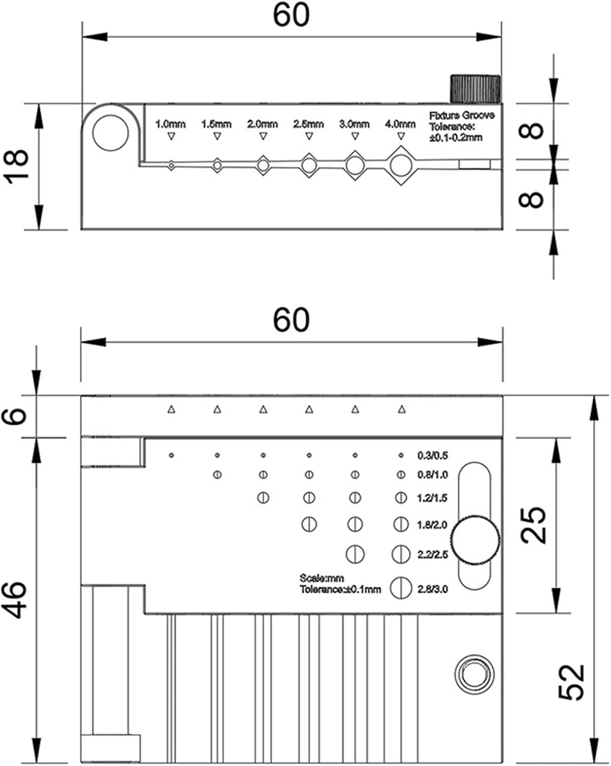 Dowel Jig Kit Drill Guide Self Centering Jig Accessories Adjustable Metal Practical Drill Holes Locator Puncher