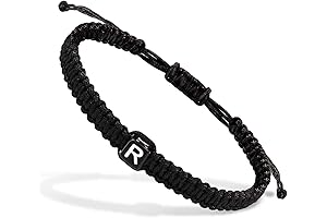 Pulseras con Iniciales para Hombre, Regalo Personalizado para Parejas