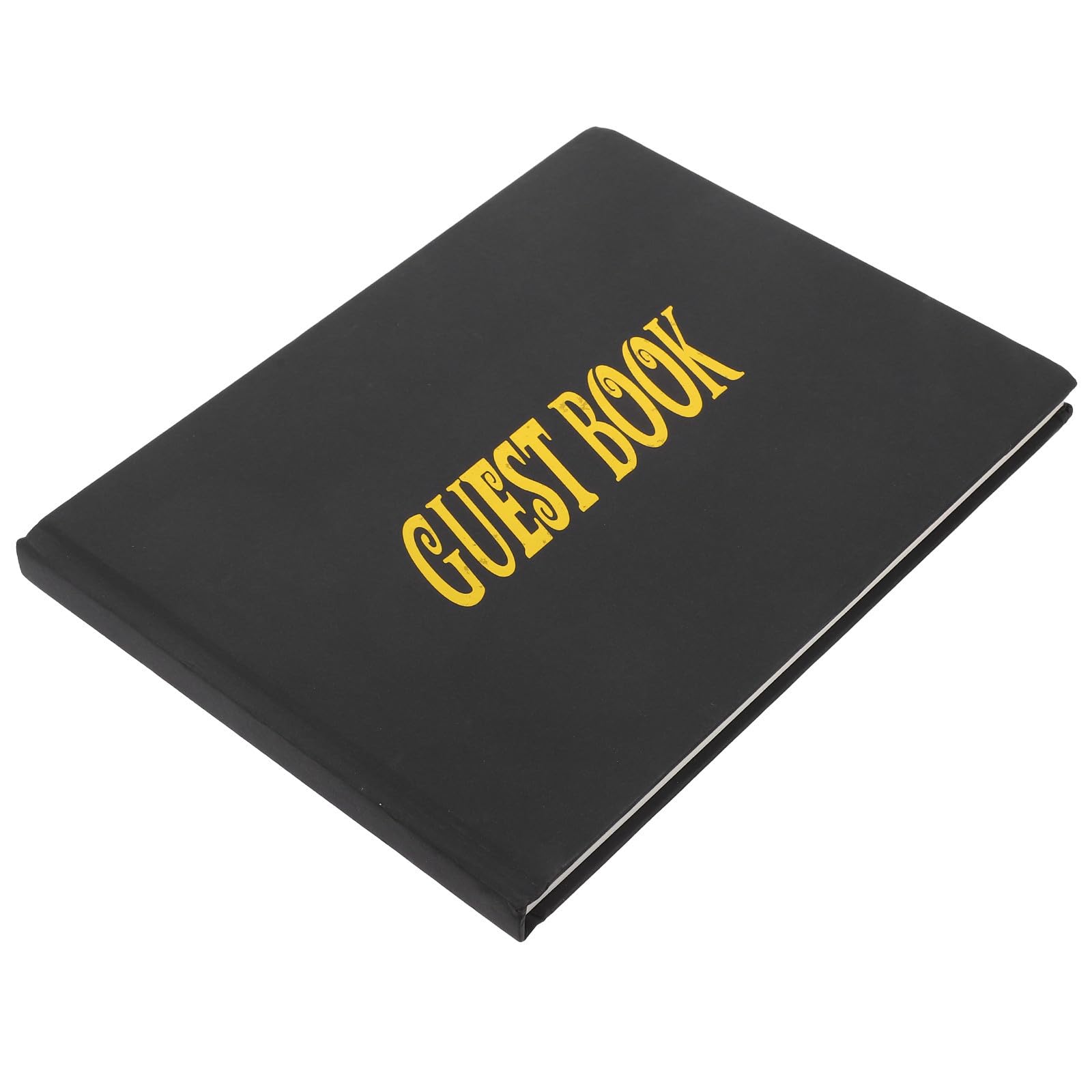 Libro de firmas boda negro TIDTALEO en papel elegante para recuerdos de ceremonias y eventos