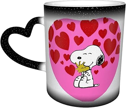 Amazon スヌーピー マグカップ 変色カップ コーヒーカップ 魔法 Mug かわいいマグカップ おしゃれ マグ カップ 大容量 人気 かわいい まぐかっぷ 色が変わるカップ オフィス 家庭 北欧 コーヒー お洒落 大 ガラスカップ コーヒーマグ かっぷ 陶器 保温 プレゼント