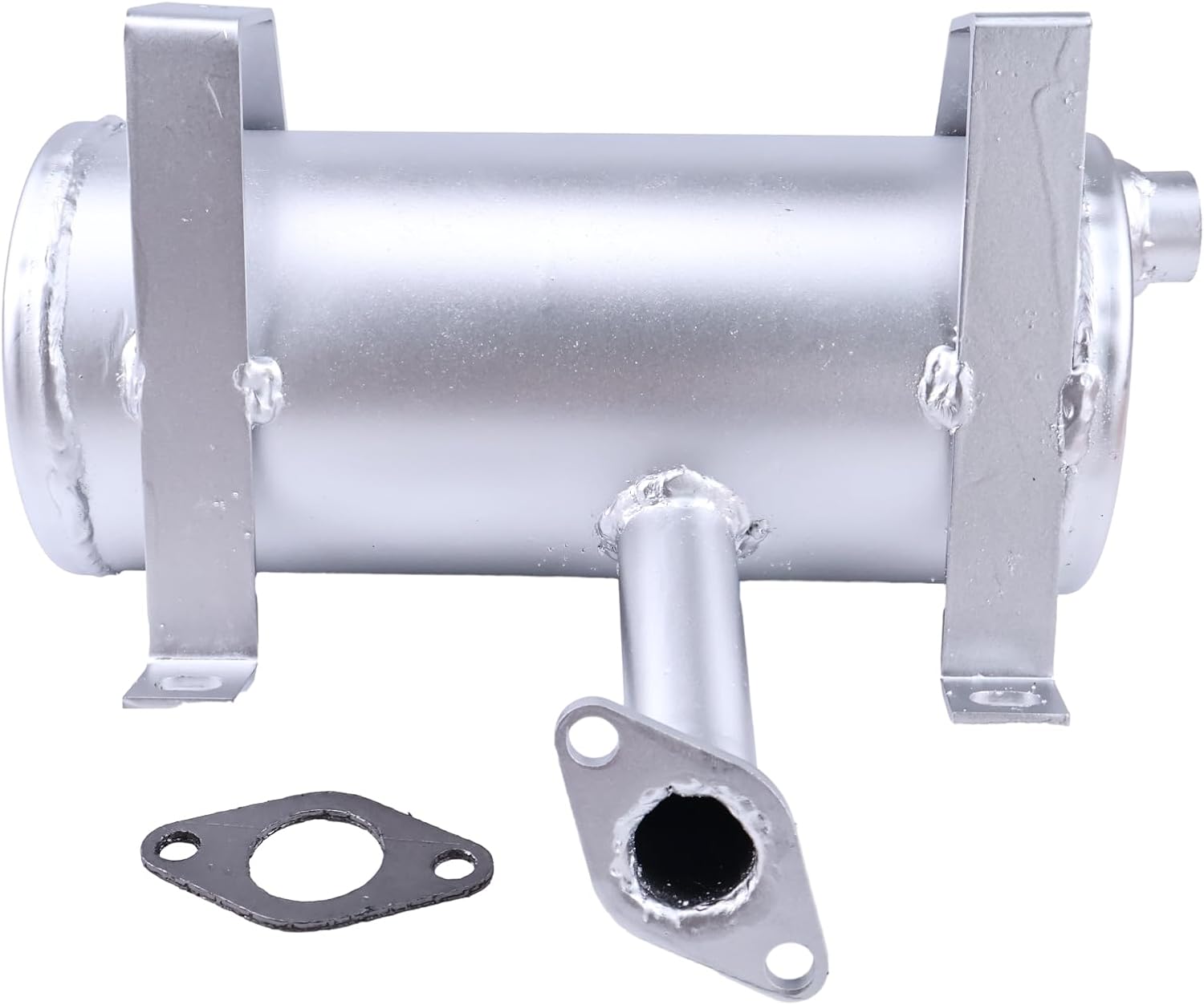 JZGRDN Muffler AM122848 AM131220 M92365 Compatible with John Deere Lawn Tractor LTR166 LT155 LTR155 LT150 LT133 with Kohler 15HP Engine