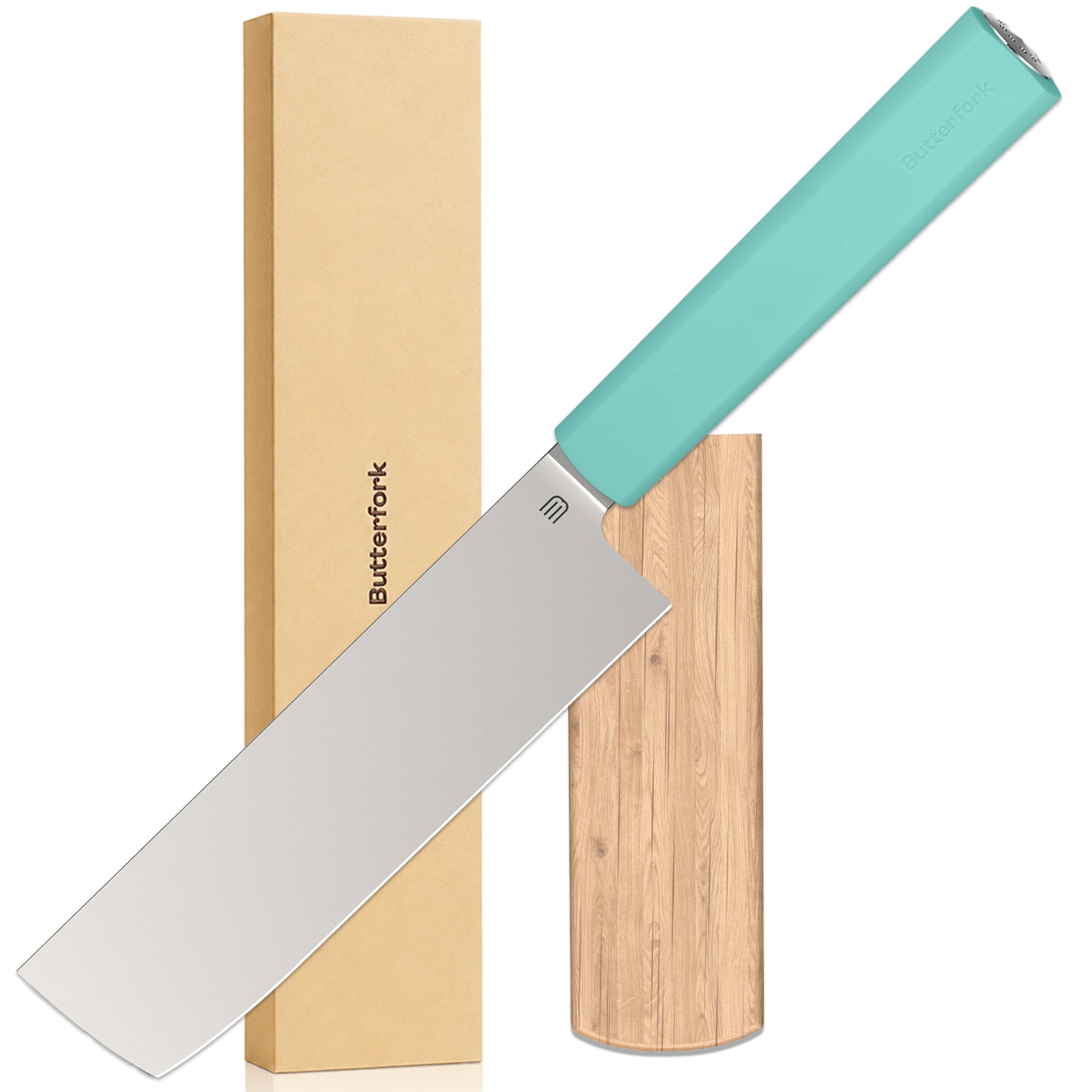 8 Inch Chef Knife, Kitchen Knife with AR-RPM9 Steel & Ergonomic ABS Handle — Amazon image 18