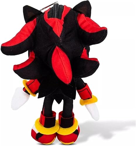 Miniatura 3 de Sonic The Hedgehog Shadow and Sonic - Clip de peluche de 8 pulgadas con bolsa pequeña con cremallera, 2 piezas (1 de cada uno)