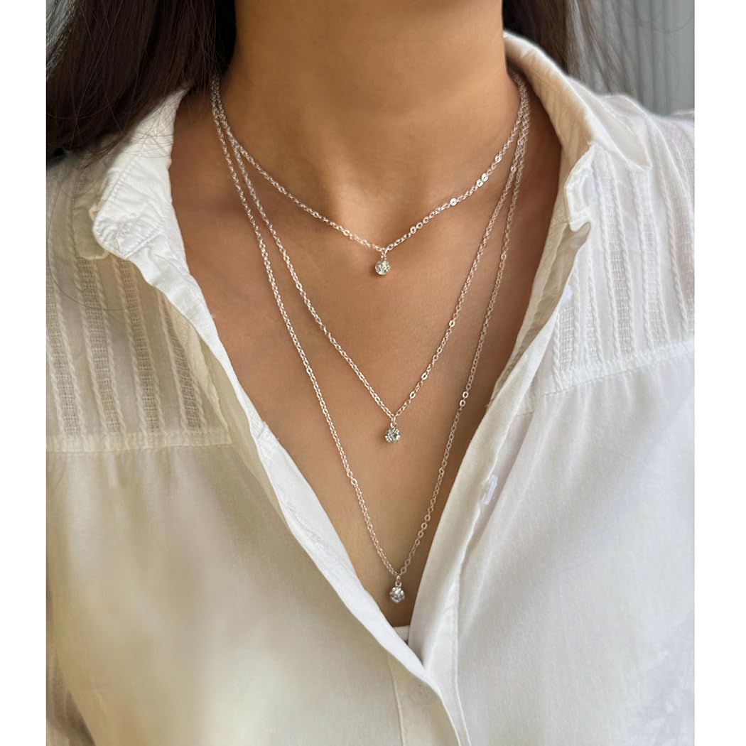 Artmiss Colar feminino em camadas de strass simples duplo multicamadas colar com pingente para menina em promoção! Veja a oferta e mais achadinhos de Bijuterias 4 Hoje é o melhor dia para comprar Artmiss Colar feminino em camadas de strass simples duplo multicamadas colar com pingente para menina com aquele preço maroto! Promoção! Aproveite a oferta! 4