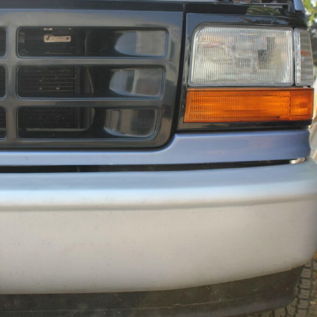 Headlamp Bezel for Ford for F450 Superduty 97 for Trim Blk Left & Right Plastic 1 Pair of Headlights