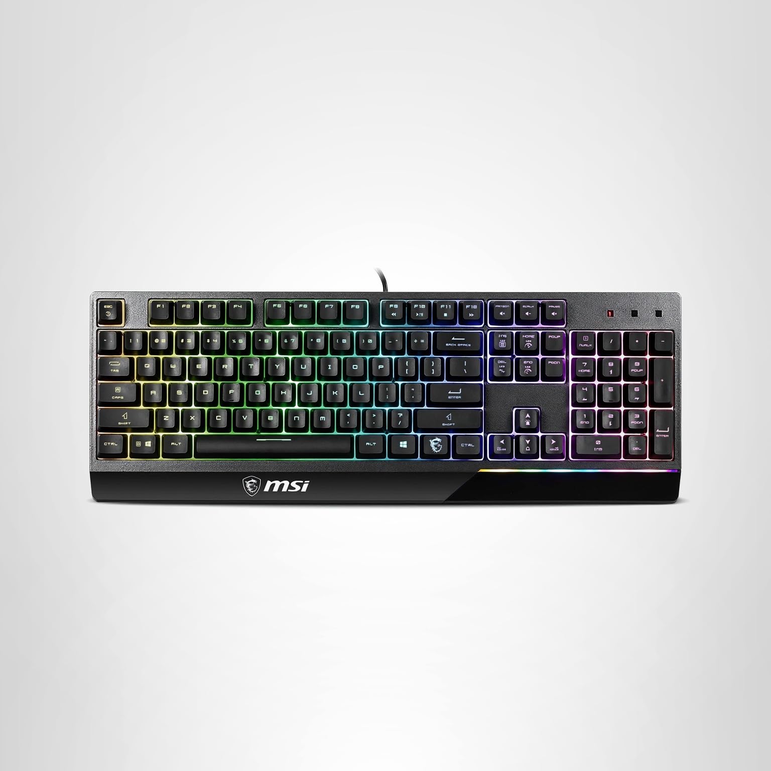 Amazon.com: MSI Vigor GK30 RGB Gaming Keyboard, 6-Zone RGB