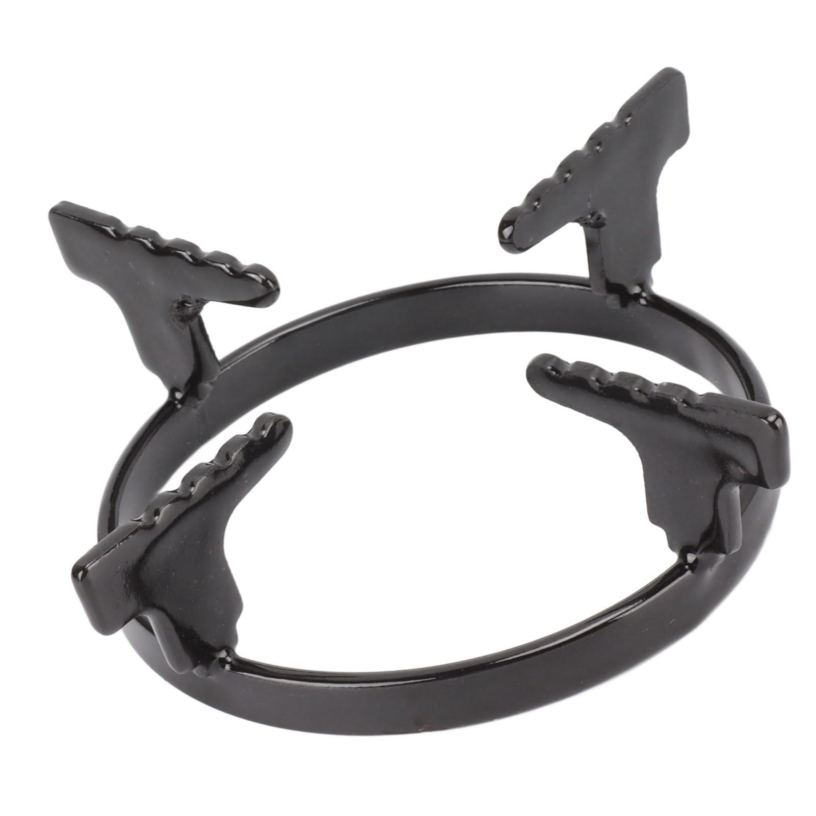 Griglia per Wok in Ghisa Prevenzione della Ruggine Griglia per Fornello a Gas Portatile in Acciaio Inossidabile Supporto per Wok per Cucina Leggero e Portatile Stufa per Wok in
