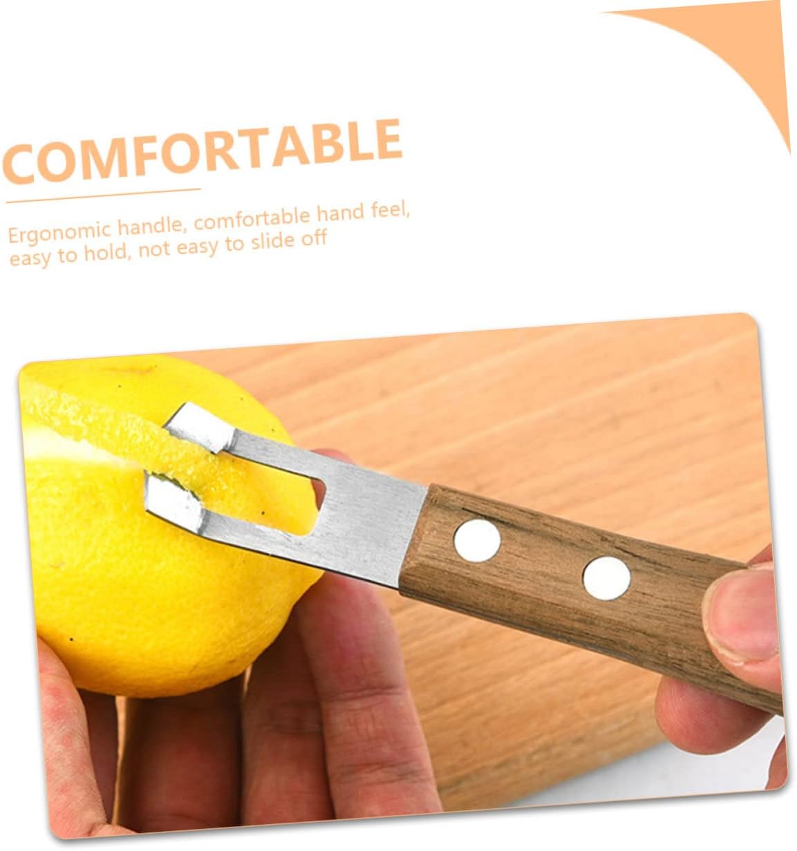 Stainless Steel Graters 3 Pcs with Wood Handle for Chocolate Butter