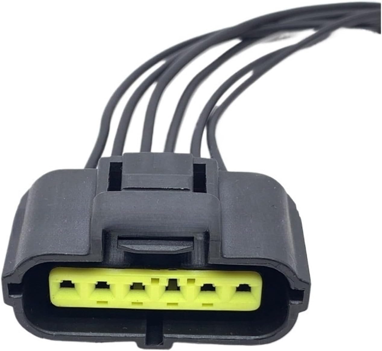 Speaker Connector 1 Pc 6 Pin Car Gasoline Pump Accelerator Pedal Electronic Connector Wire Harness Compatible with The 184060-1(20 Pcs)