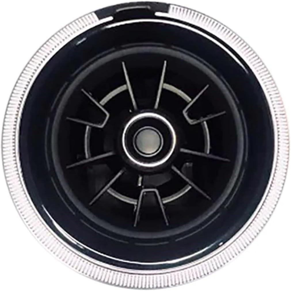 K-Car Widanfolly Red Dashboard Air Vent Conditioner Outlet Replacement Decorative Fit For Audi A3 2017 2018(Silver-4pcs)