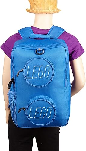 Miniatura 7 de LEGO Mochila de ladrillo Lego - equipaje de mano morado, Púrpura, Mochila