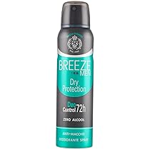 Breeze Deodorante Spray Men Dry Protection, 150ml