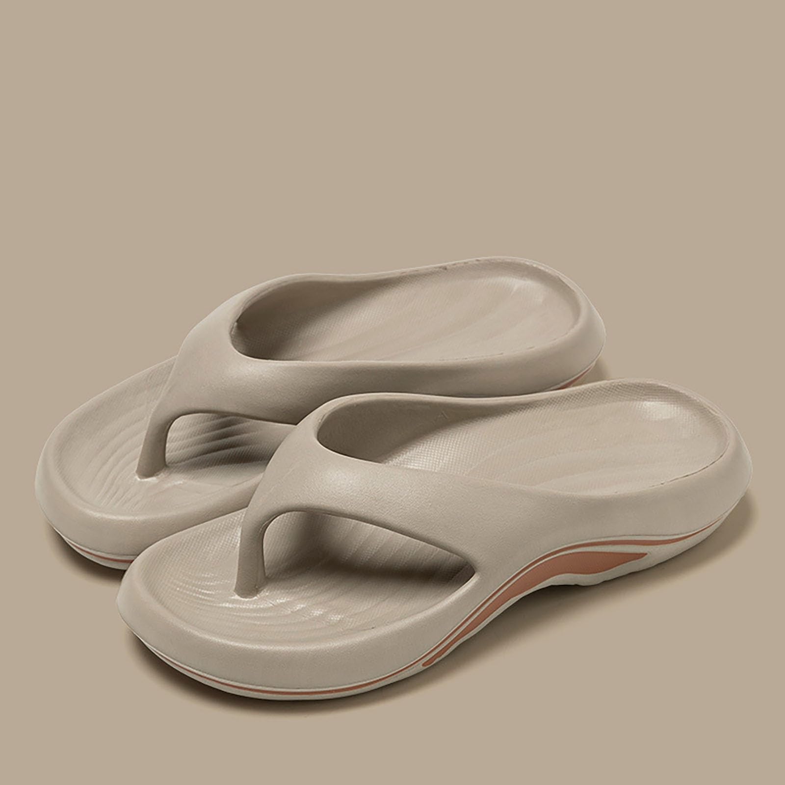 riou Chanclas Mujer Moda Ortopedicas Comodas Soporte del Arco Chancletas Baño Verano Cool Playa Piscina Ligera Abierta Sandalias