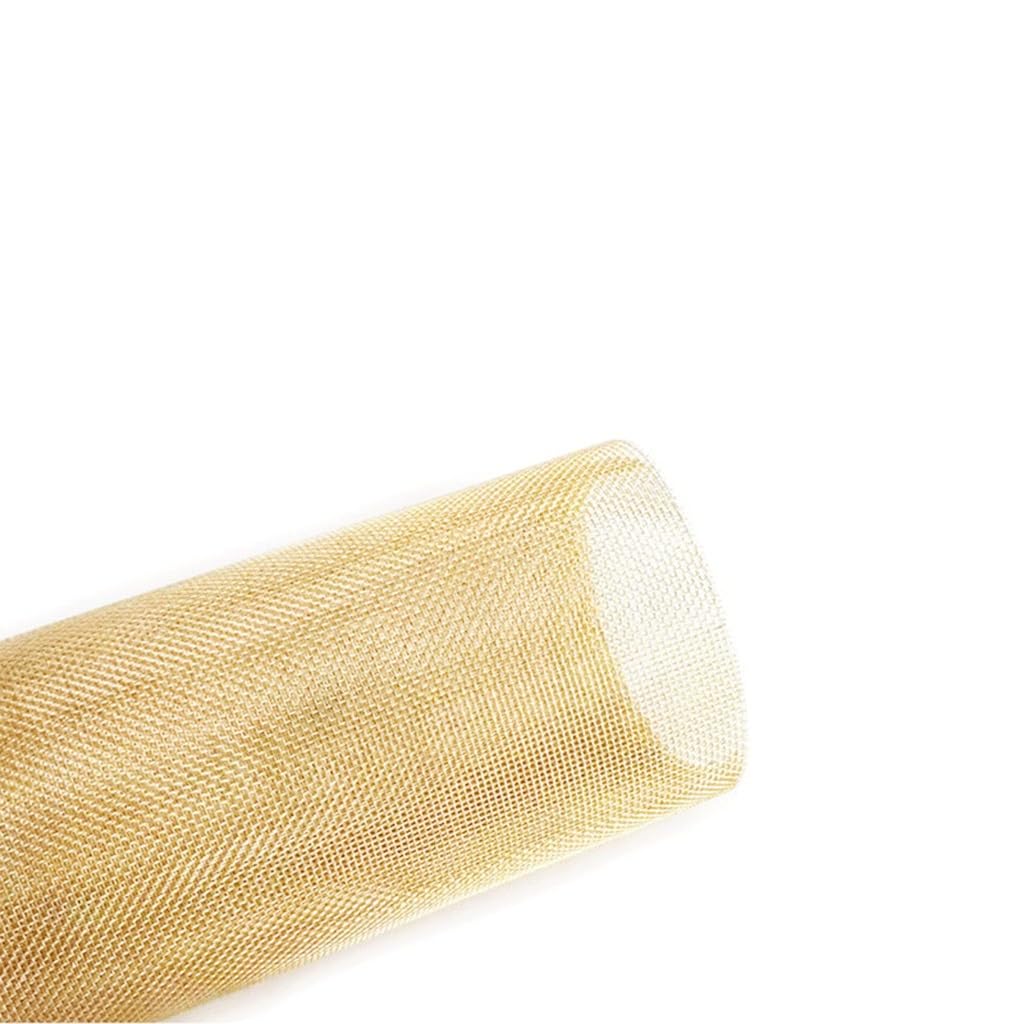 Malla de alambre de cobre multitamaño (20-200), pantalla de latón de 30 x 30 cm para filtración química, maquinaria, proyectos de bricolaje (malla 180), duradera, versátil, de alta precisión