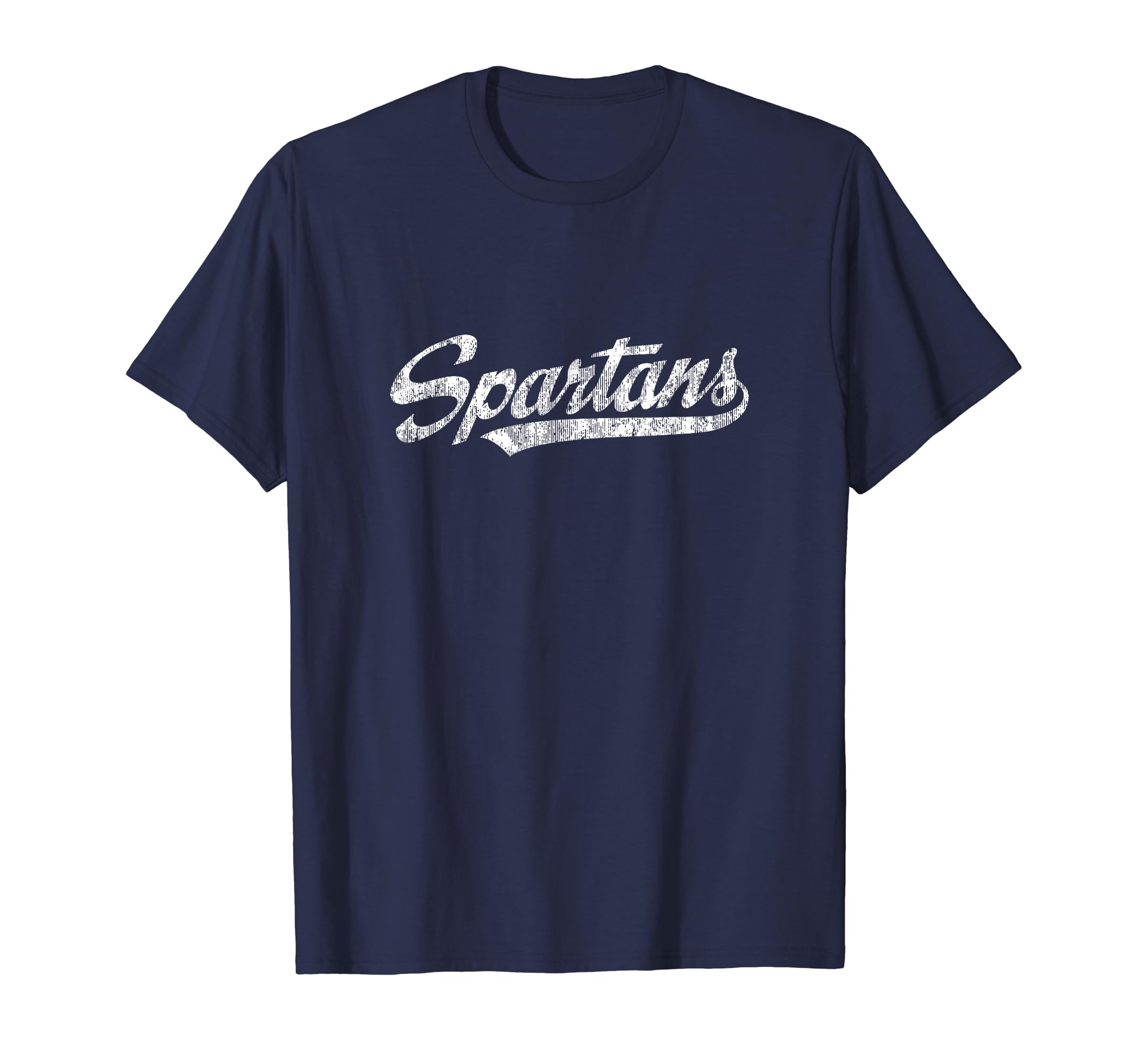 Spartan Mascot T-Shirts & Team Name TeesSpartans Mascot T Shirt Vintage Sports Name Tee Design T-ShirtOEKO-TEX STANDARD 100