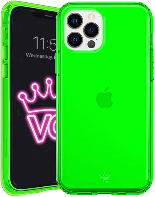 Amazon Com Velvet Caviar Clear Case For Iphone 12 Pro Max 8ft Drop Tested Neon Green Cell Phones Accessories Amazon Com Velvet Caviar Clear Case For Iphone 12 Pro Max 8ft Drop Tested Neon Green Cell Phones Accessories