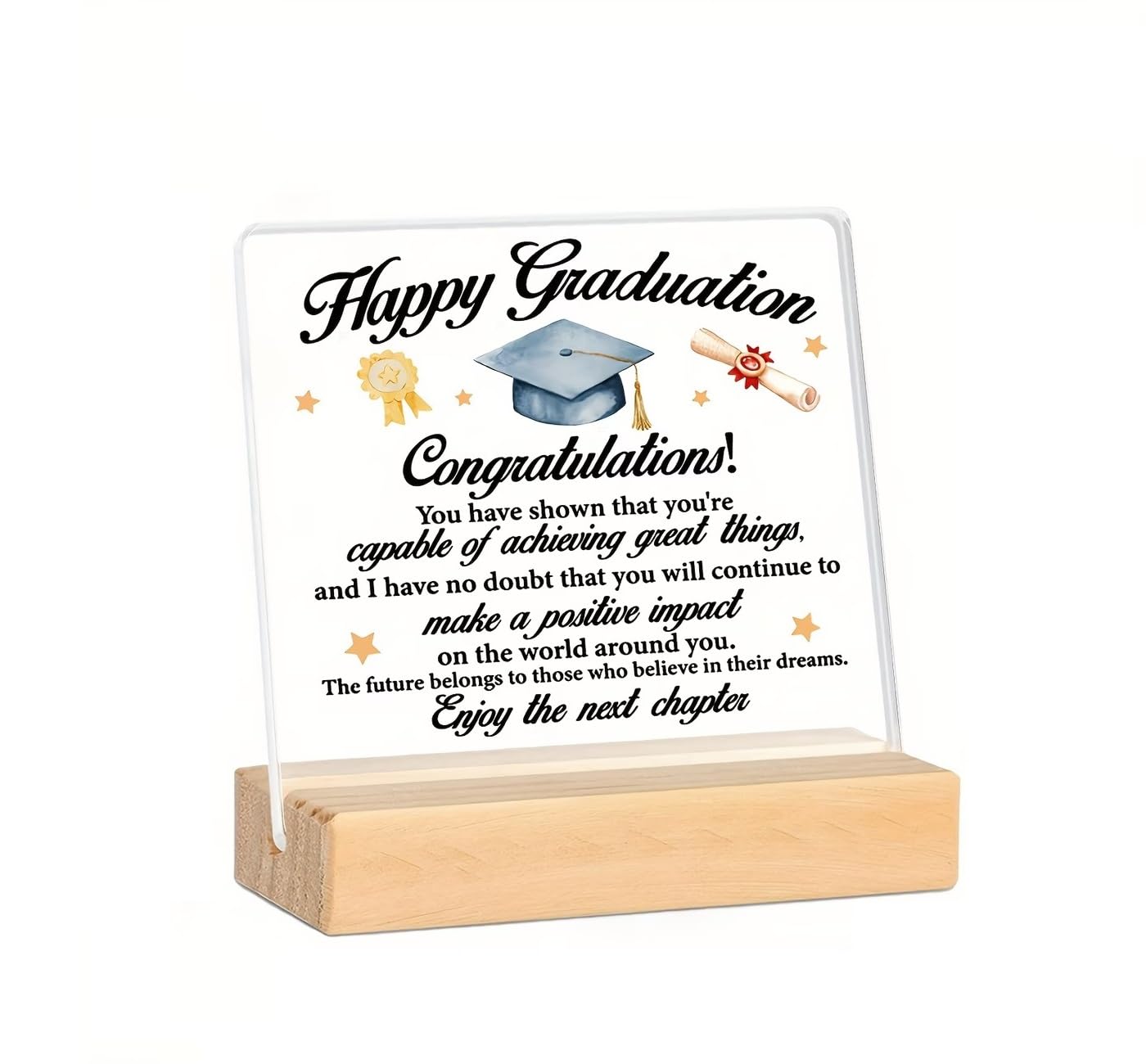 Bs amor Graduation Gift for University, High School, Master'S, Or Doctoral Degrees Great Present for Him/Her, Wishing Them a Happy Graduation, Suitable for Desk Decoration 5x4 inch-image-29
