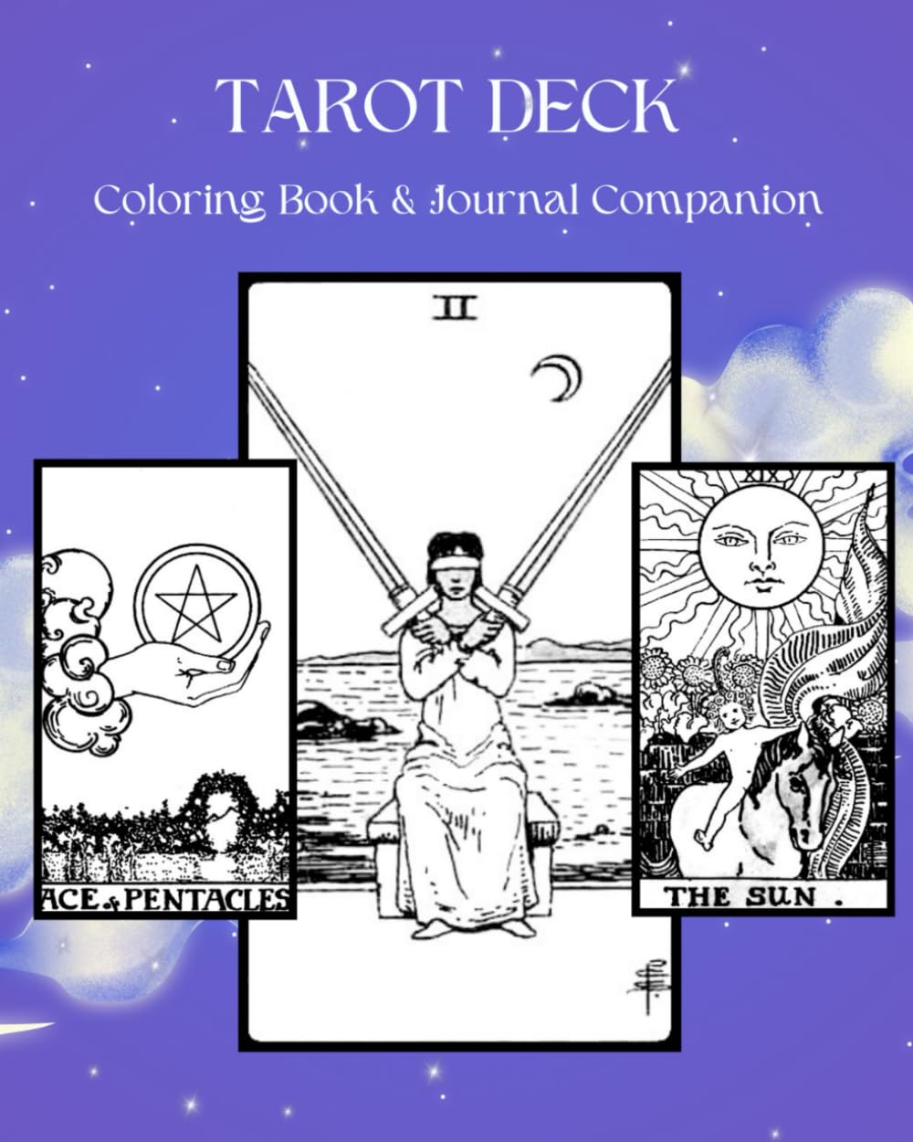 DIY Tarot Deck Coloring Book & Journal Companion: Relax, Reflect, and Make Your Own Tarot Deck!