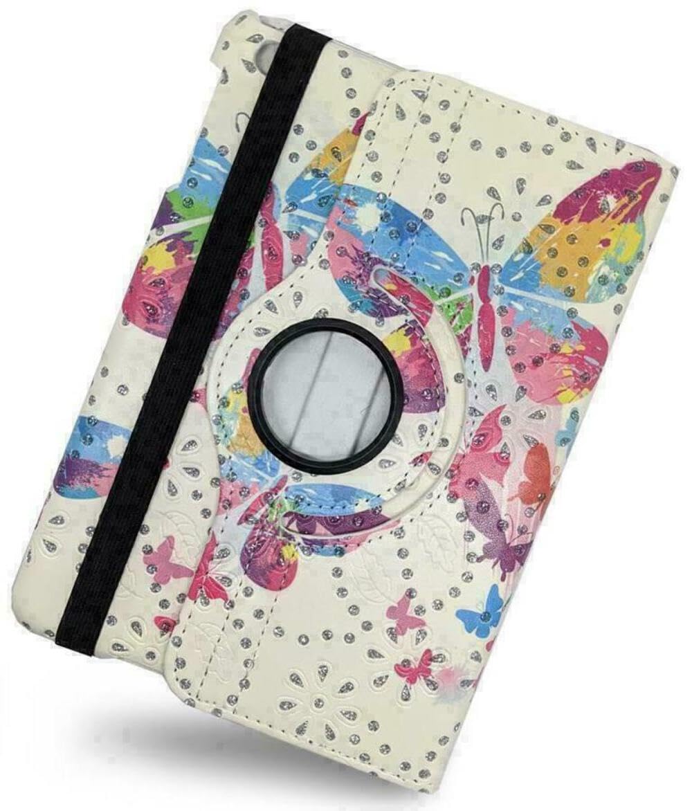 Étui Galaxy Tab E Nook 9.6 papillon pour lecture et voyages - 4