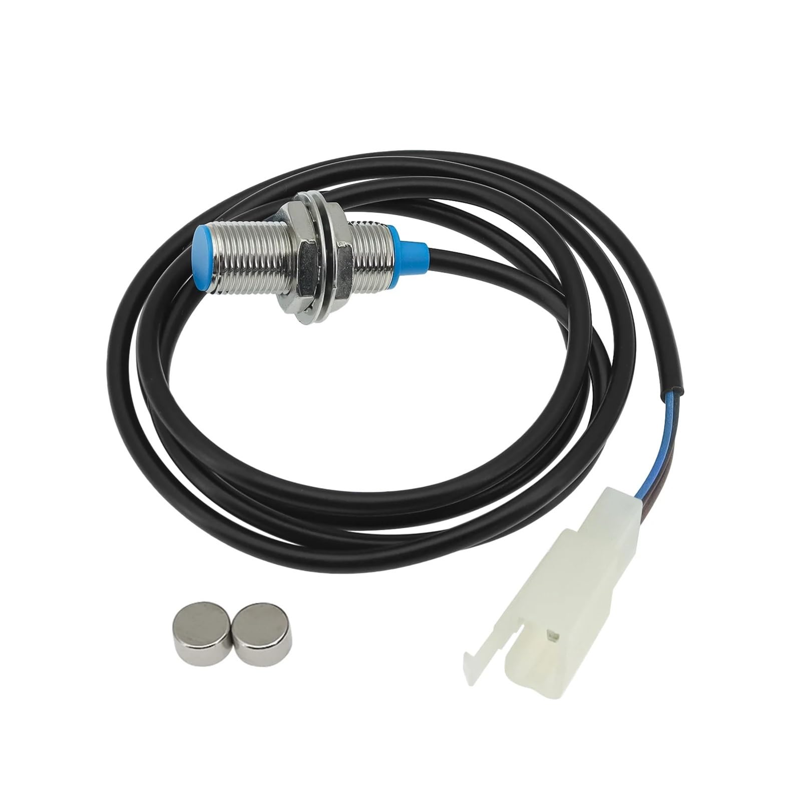 Velocímetro Digital para motocicleta, tacómetro digital de RPM | Medidor universal para motocicleta, tacómetro digital de RPM, medidor de temperatura del agua y combustible, alarma ABS para