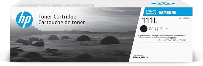 Cartucho Tóner Samsung MLT-D111L de Alta Capacidad para Impresoras Láser Monocromáticas