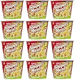 Nissin Souper Meal Bowl Noodle Instant Noodle Soup Picante Shrimp (Hot & Spicy)- 12 Packs of 4.03 Oz