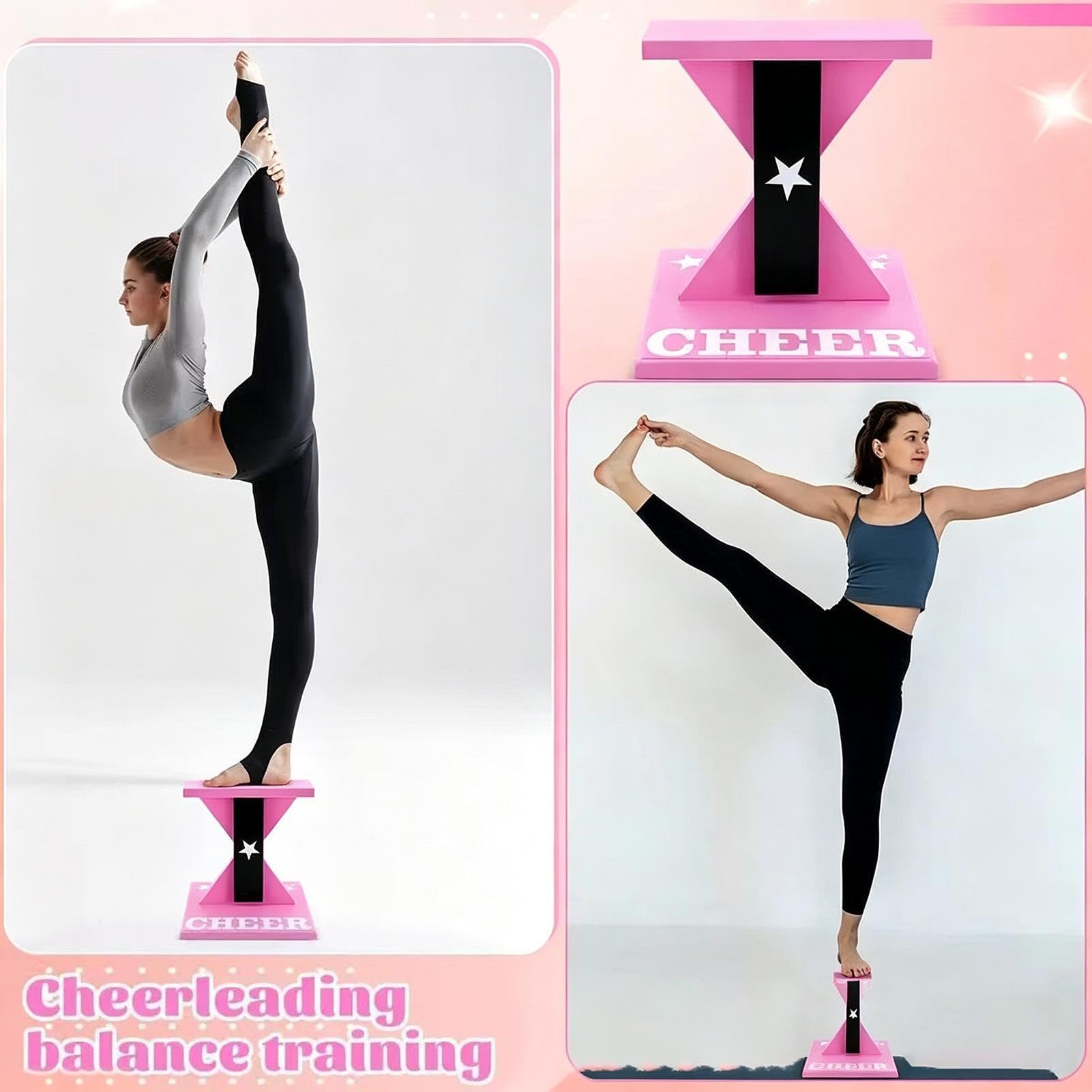 Sprzęt do treningowych stuntów cheer Drewniany stabilny antypoślizgowy