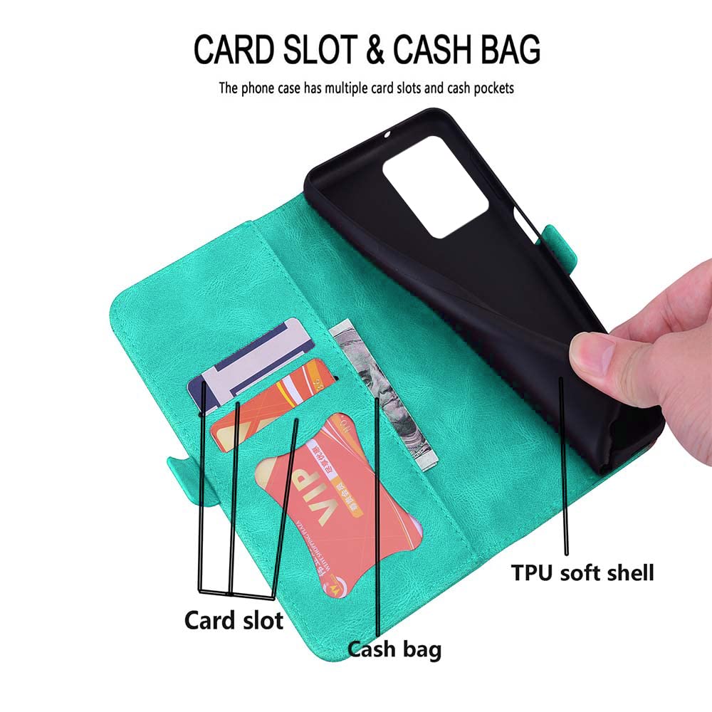 WAURZ Cover per Xiaomi Redmi Note 12 5G / Xiaomi Poco X5 5G Custodia Cover Pelle Libro Portafoglio con Porta Carte Magnetica Supporto Cover Protezione Flip Cuoio Antiurto Case Custodia Cover,Giallo