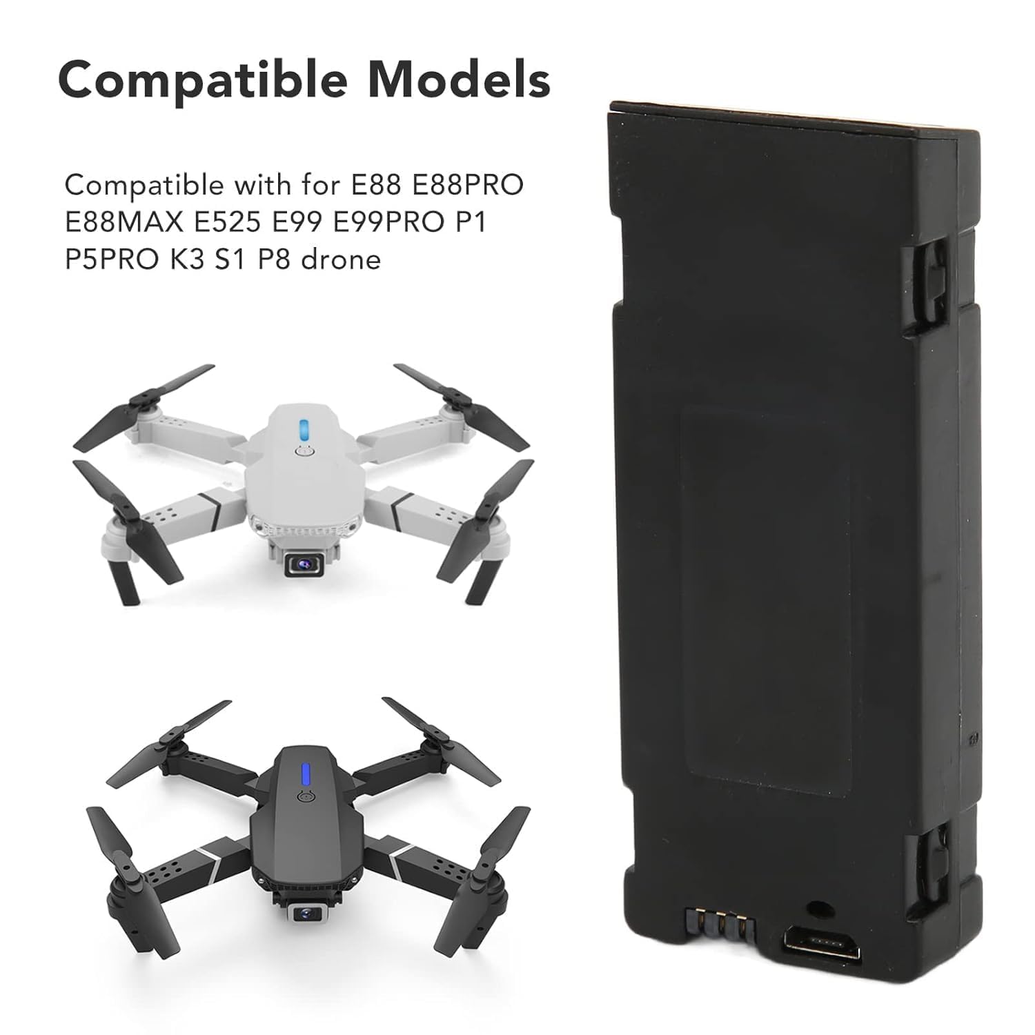 KiwiPlastelo Drone-Battery-Insulation-Battery-Thermal-bAtTErYRc-UAV-Battery-Plug-and-Play-3.7V-1800MaH-BaTtErY-1PcS 3