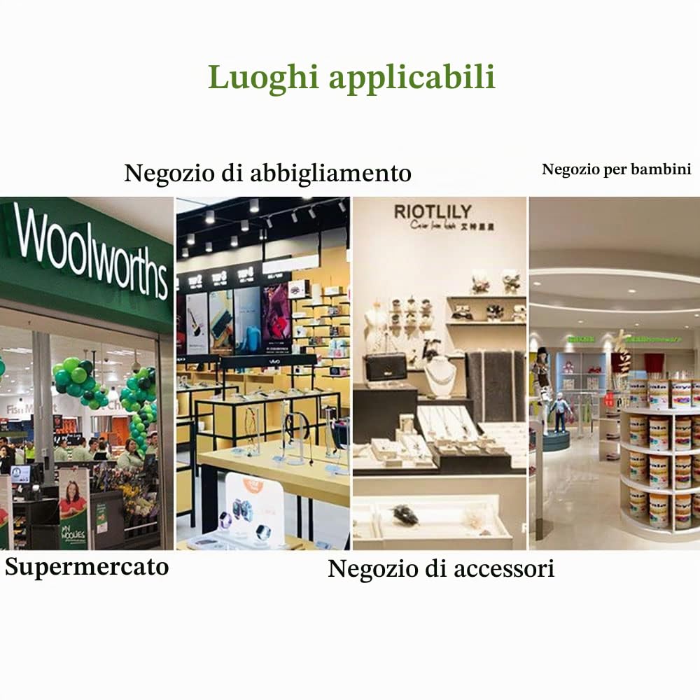 AOMAG Separatore Magnetico EAS 16000GS - Rimosso Rapido Etichette Anti-Taccheggio Professionale per Supermercati, Negozi di Abbigliamento, Librerie - Alluminio Resistente