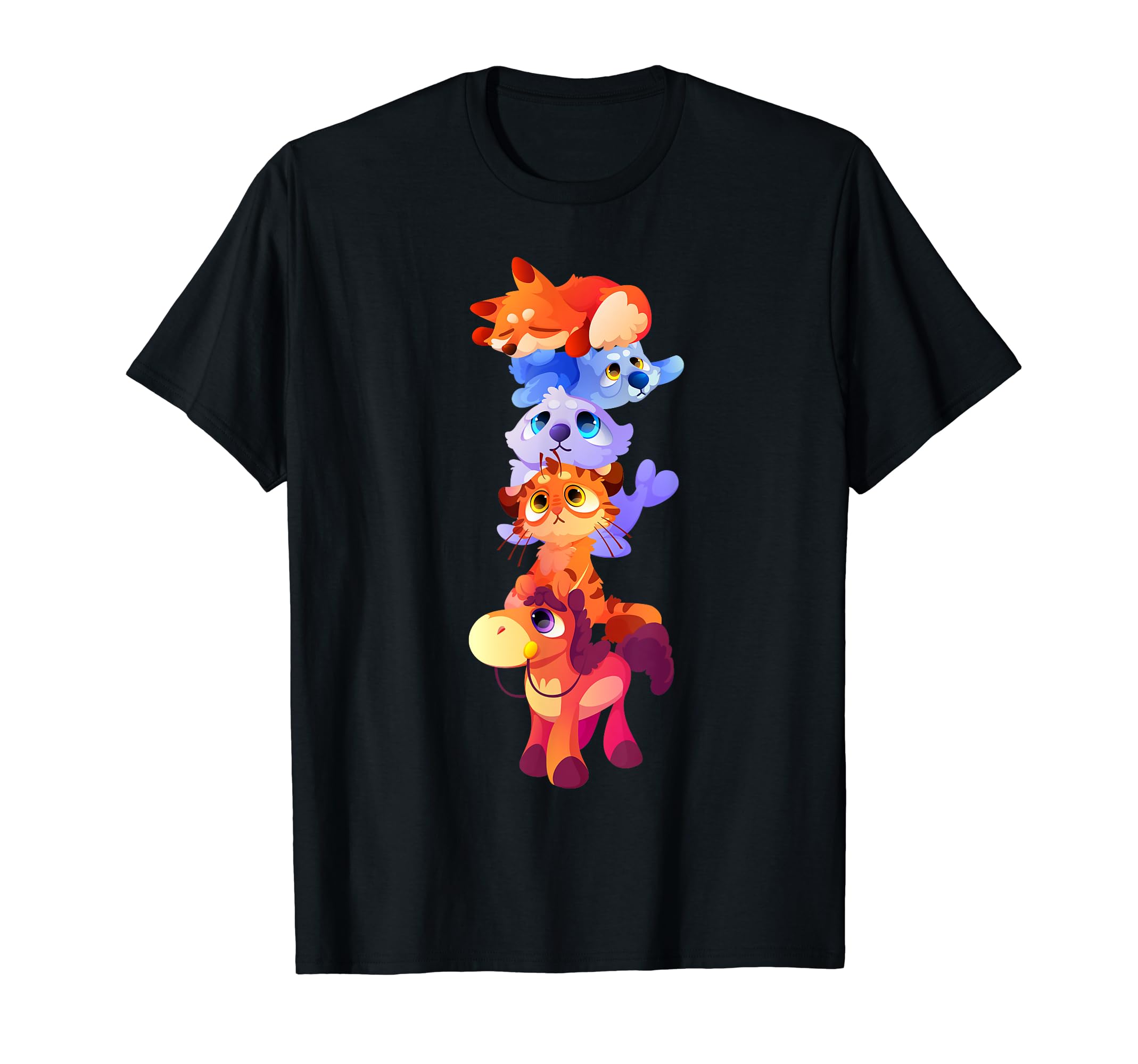 Furry Fandom Fursona Fursuit Fox Horse Cat T-Shirt