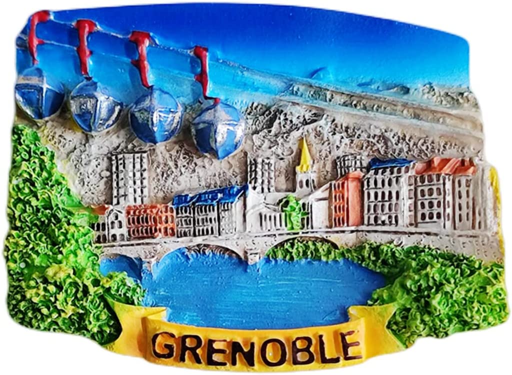 Altko Grenoble France Magnet Fridge Refrigerator Magnet Decoration Sticker Souvenir Resin Crafts Kitchen Whiteboard