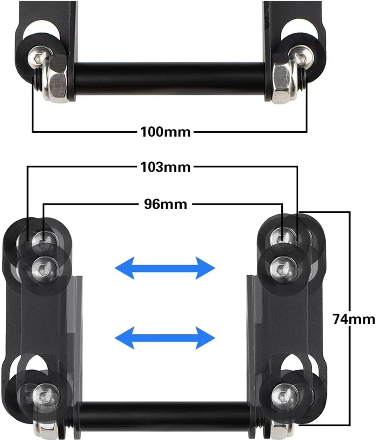 ナビゲーションブラケットオートバイ USB 充電器携帯電話ホルダースタンドブラケット に適合するR1200GS LC オートバイナビゲーションブラケット に適合する R1200GS用 オートバイ用携帯電話ナビゲーションホルダーブラケット 耐衝撃スタン