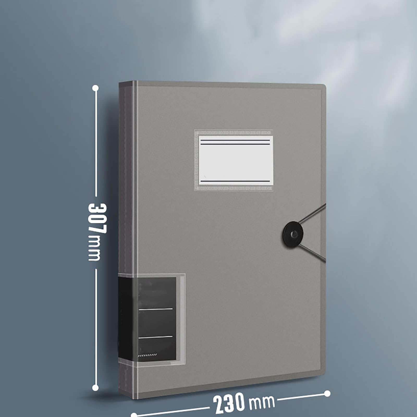 Raccoglitore Con Buste Trasparenti Purzen - Cartella Portfolio 80 Pagine, Verde, Per Documenti E Opere D'Arte - Foto 4