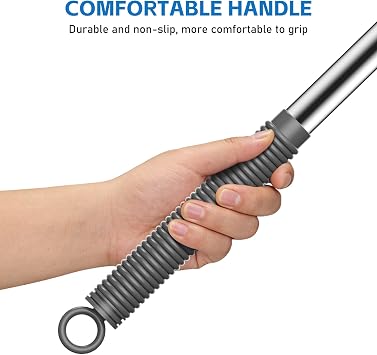 SetSail Cobweb Duster with Extension Pole, for Cobweb Cleaning, Gray
